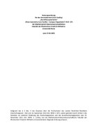 User concepts and bylaws (DE)