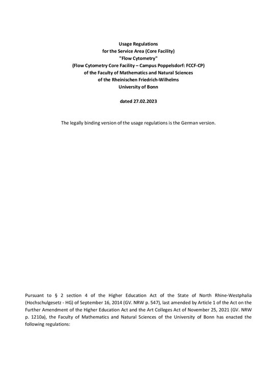 User concepts and bylaws (EN)